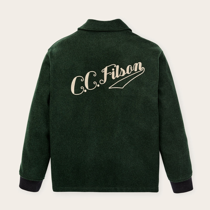 Mackinaw wool coach jacket von Filson | Vintage pine (Green)