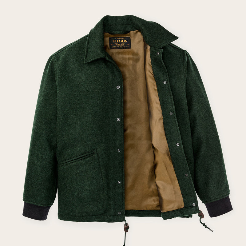 Mackinaw wool coach jacket von Filson | Vintage pine (Green)