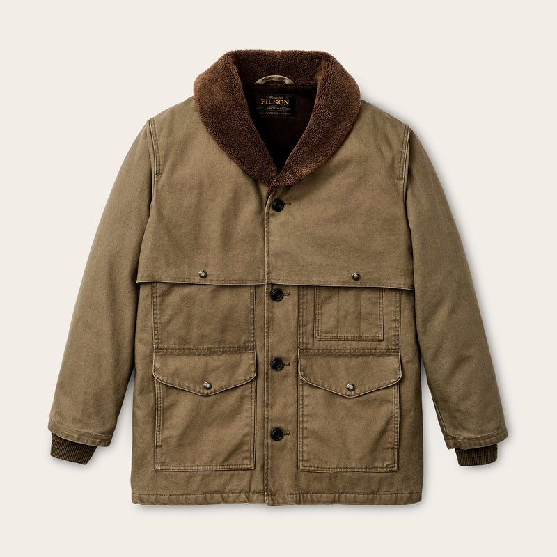Rustic canvas packer coat di Filson | Marsh olive (Beige)