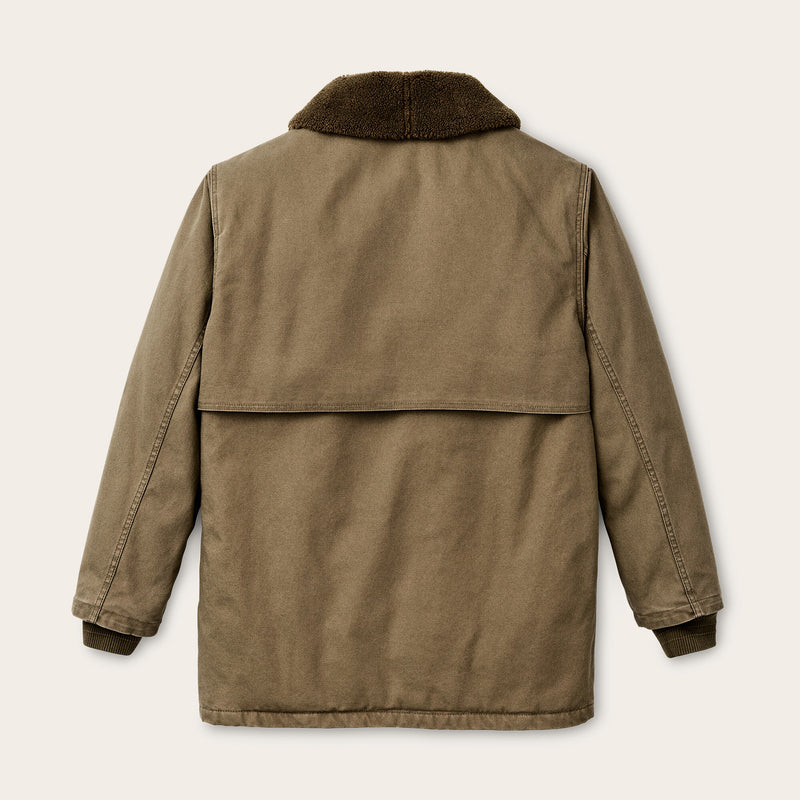 Rustic canvas packer coat di Filson | Marsh olive (Beige)