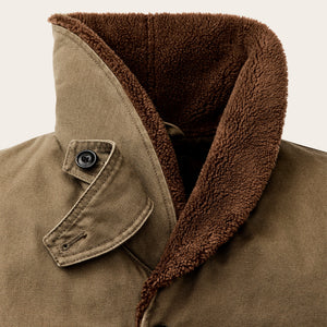 Rustic canvas packer coat di Filson | Marsh olive (Beige)