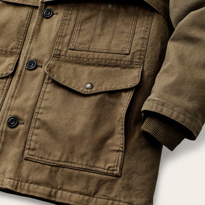 Rustic canvas packer coat di Filson | Marsh olive (Beige)