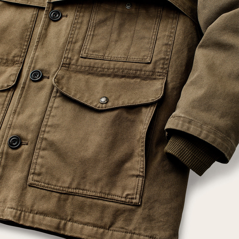 Rustic canvas packer coat di Filson | Marsh olive (Beige)