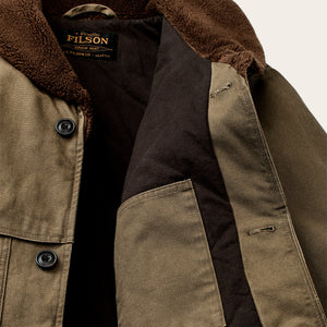 Rustic canvas packer coat di Filson | Marsh olive (Beige)