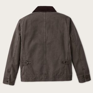 Rustic canvas journeyman jacket by Filson | Bark (Brown)