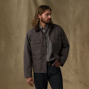 Rustic canvas journeyman jacket by Filson | Bark (Brown)