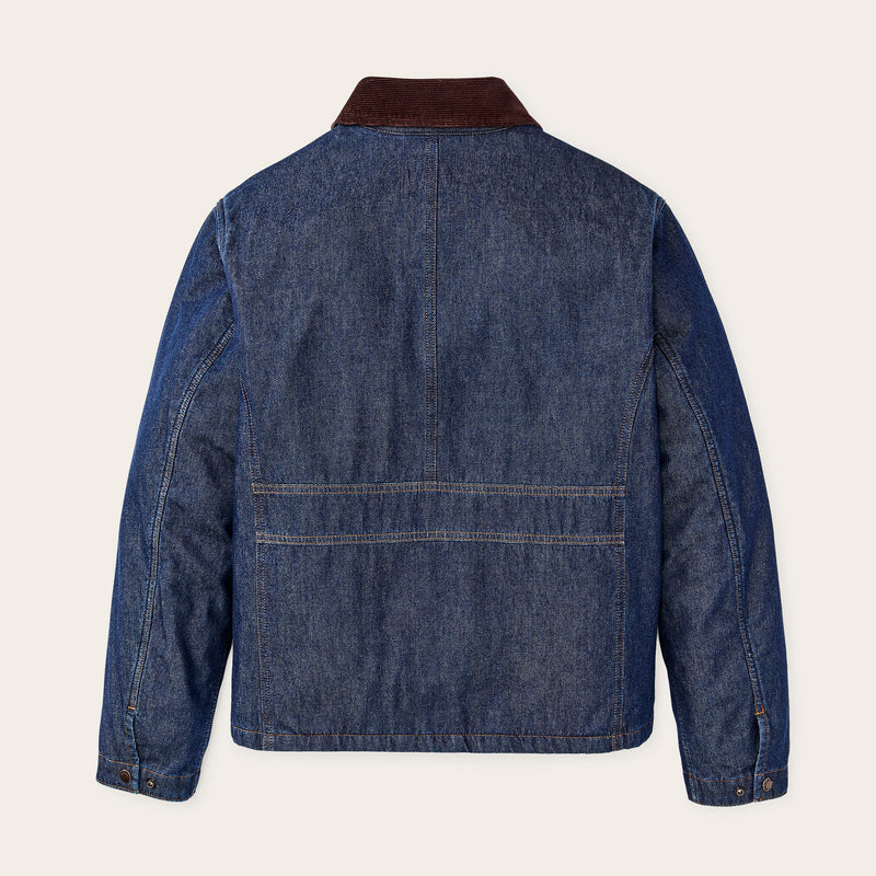 Denim tacoma jacket by Filson | Rinsed vintage indig (Blue)