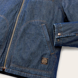 Denim tacoma jacket by Filson | Rinsed vintage indig (Blue)