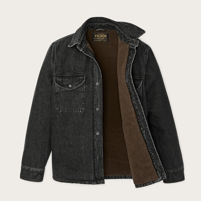 Denim jac-shirt par Filson | Vintage black (Black)