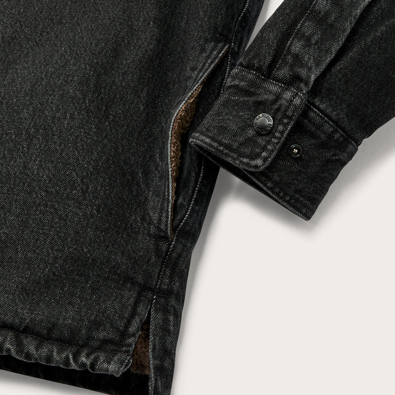 Denim jac-shirt par Filson | Vintage black (Black)