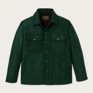 Insulated jac-shirt von Filson | Green / black plaid (Green)