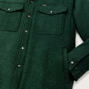 Insulated jac-shirt von Filson | Green / black plaid (Green)