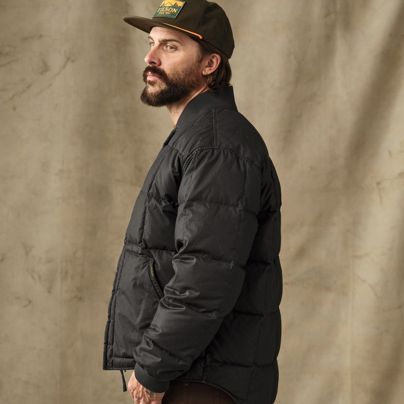 Heritage cotton down jacket di Filson | Black (Black)
