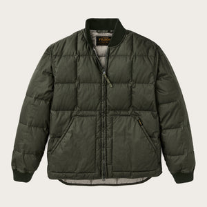Heritage cotton down jacket par Filson | Beluga (Green)