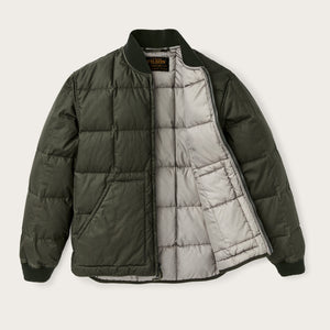Heritage cotton down jacket par Filson | Beluga (Green)