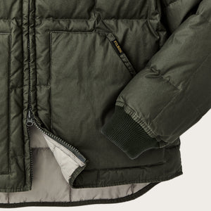 Heritage cotton down jacket par Filson | Beluga (Green)
