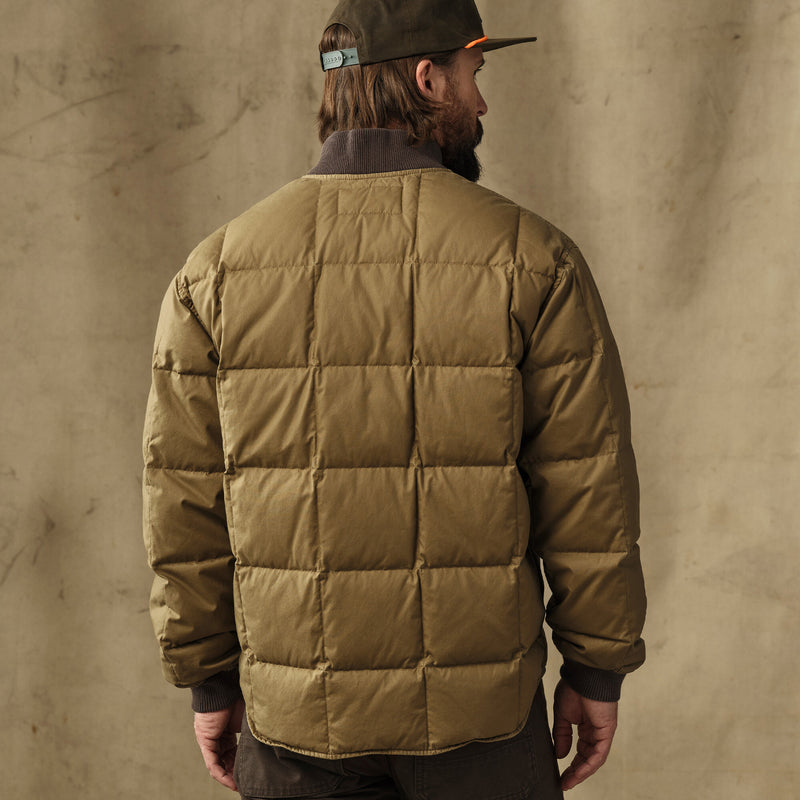Heritage cotton down jacket von Filson | Light brown (Beige)