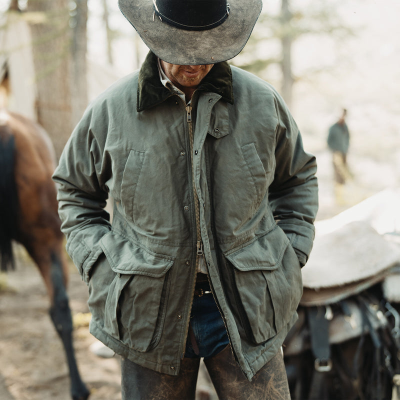 Insulated field jacket by Filson | Otter green (Green)