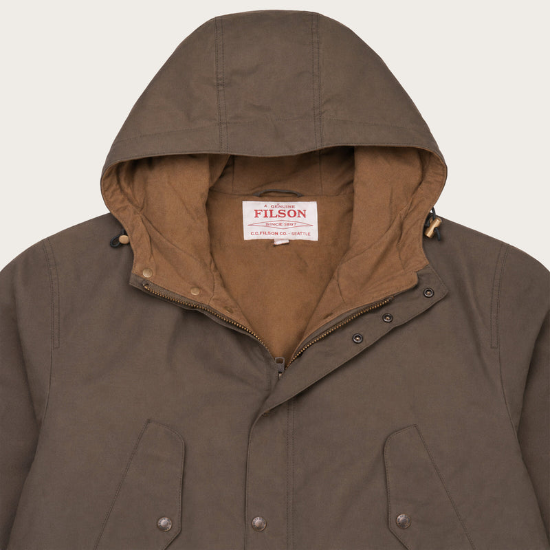 Waxed mountain parka von Filson | Otter green (Green)