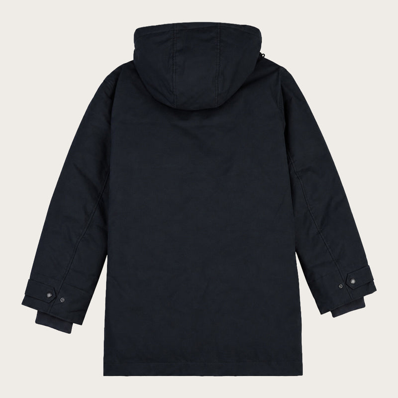 Waxed field down parka by Filson | Harbor blue (Blue)