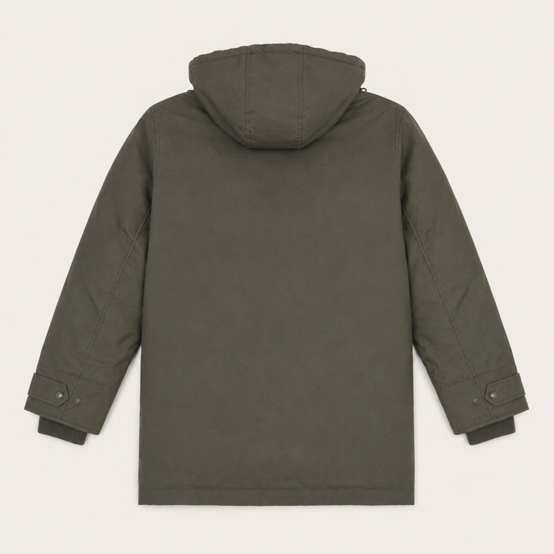 Waxed field down parka von Filson | Otter green (Green)