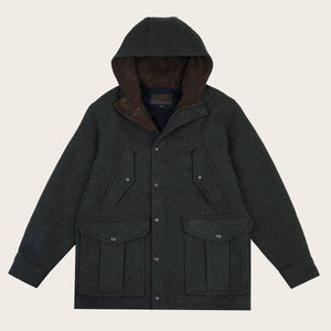 Cascade wool mountain parka par Filson | Pine green (Green)