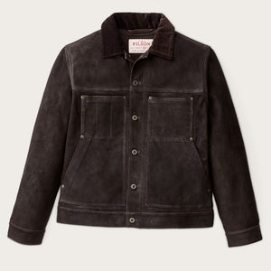 Waxed suede short cruiser by Filson | Dark brown (Brown)