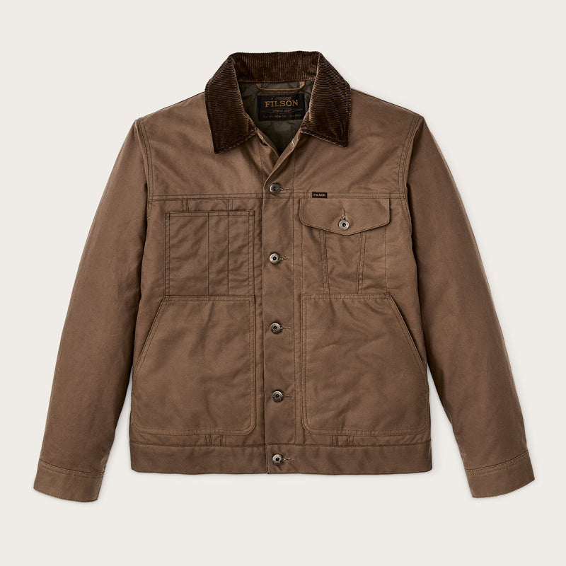 Insulated short cruiser jacket par Filson | Dark brown (Brown)