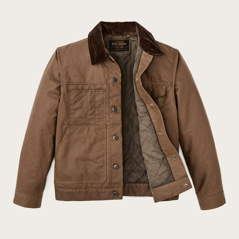 Insulated short cruiser jacket par Filson | Dark brown (Brown)