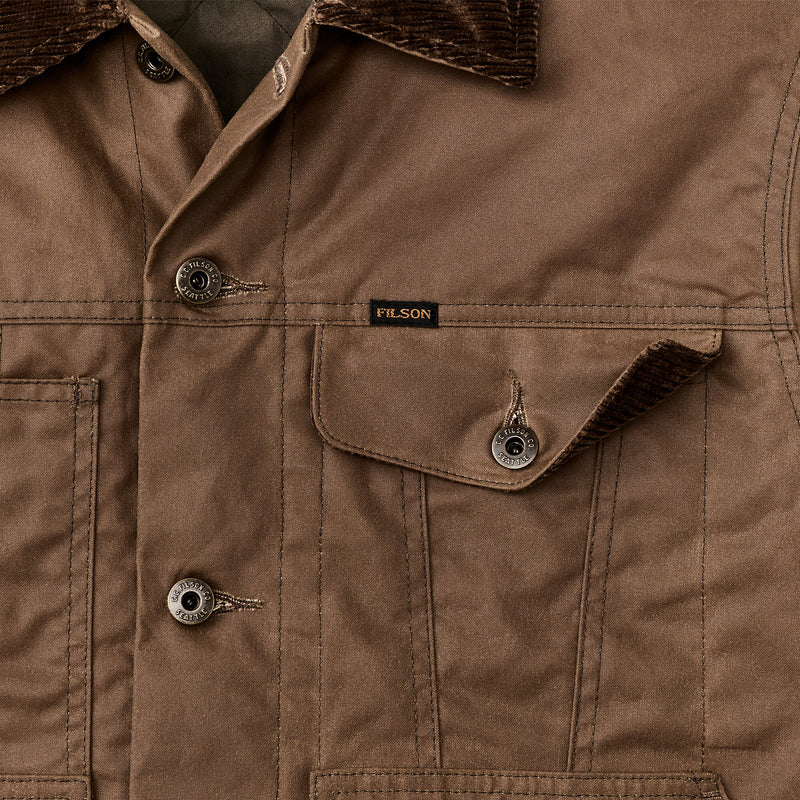 Insulated short cruiser jacket par Filson | Dark brown (Brown)