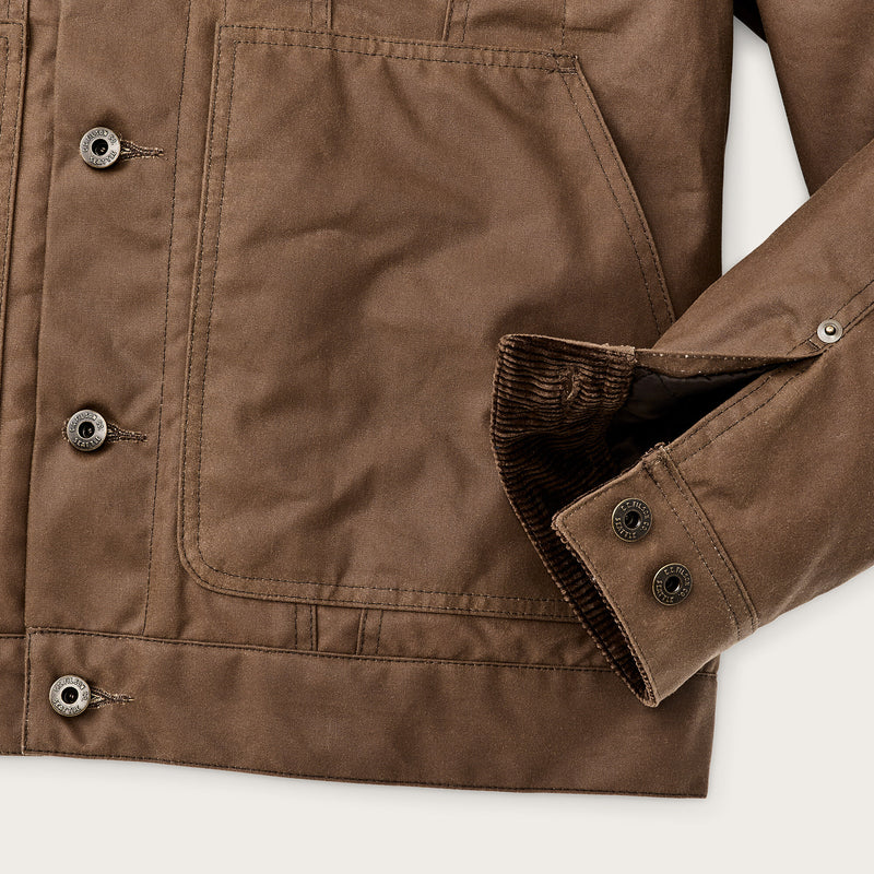 Insulated short cruiser jacket par Filson | Dark brown (Brown)