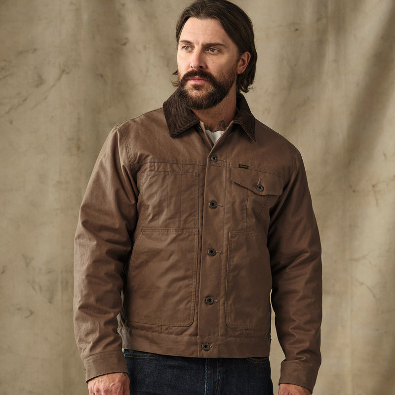 Insulated short cruiser jacket par Filson | Dark brown (Brown)