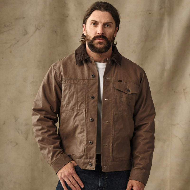 Insulated short cruiser jacket par Filson | Dark brown (Brown)