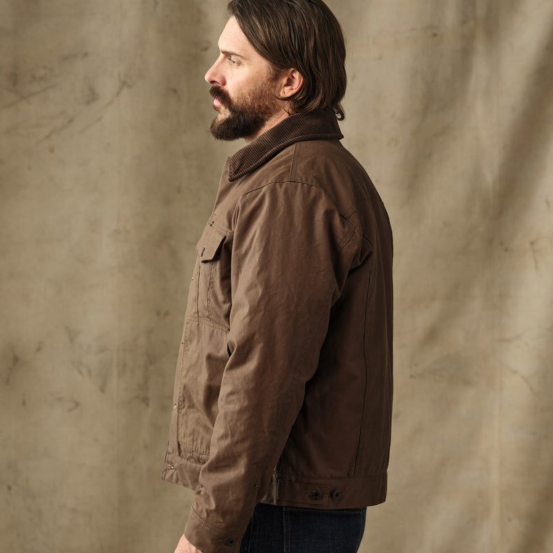 Insulated short cruiser jacket par Filson | Dark brown (Brown)