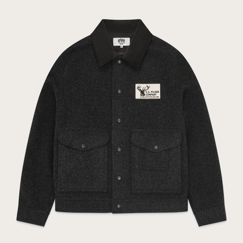 Filson x junya wool work jacket von Filson | Charcoal / black (Gray)