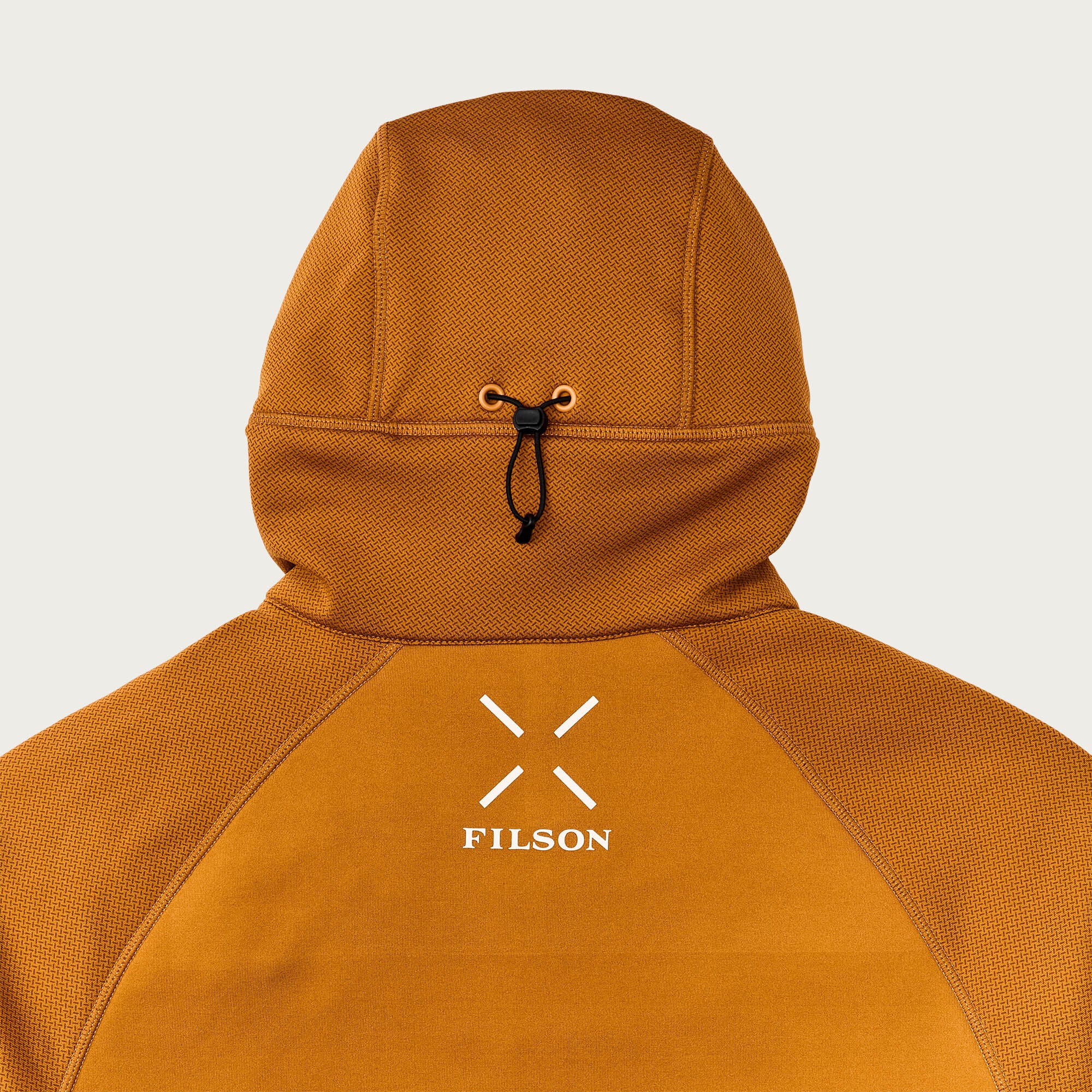 Filson Sticker Filson x ten thousand tactical hoodie by Filson | Buckthorn brown (Orange)