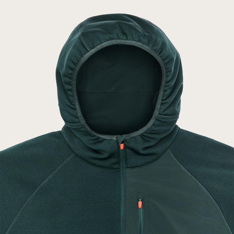 Felpa con cappuccio tactical filson x ten thousand di Filson | Dark spruce (Green)