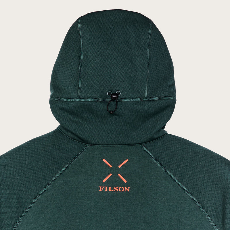 Felpa con cappuccio tactical filson x ten thousand di Filson | Dark spruce (Green)