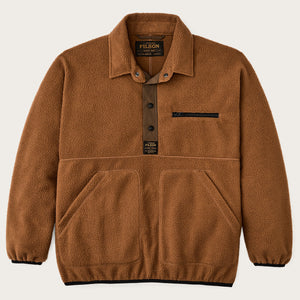 Pile fleece pullover by Filson | Whiskey (Brown)