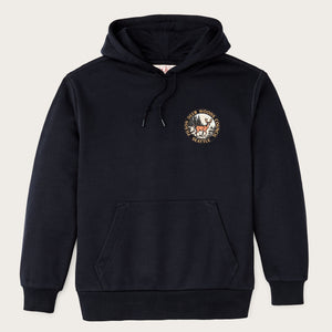 Sweat à capuche prospector graphic by Filson | Night sky / buck (Blue)