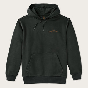 Felpa con cappuccio prospector graphic di Filson | Peat / diamond (Grey)