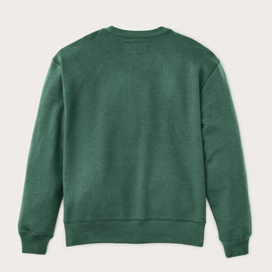 Northwest crewneck sweatshirt di Filson | Granite green (Green)