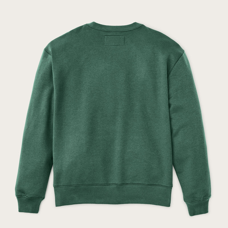 Northwest crewneck sweatshirt di Filson | Granite green (Green)