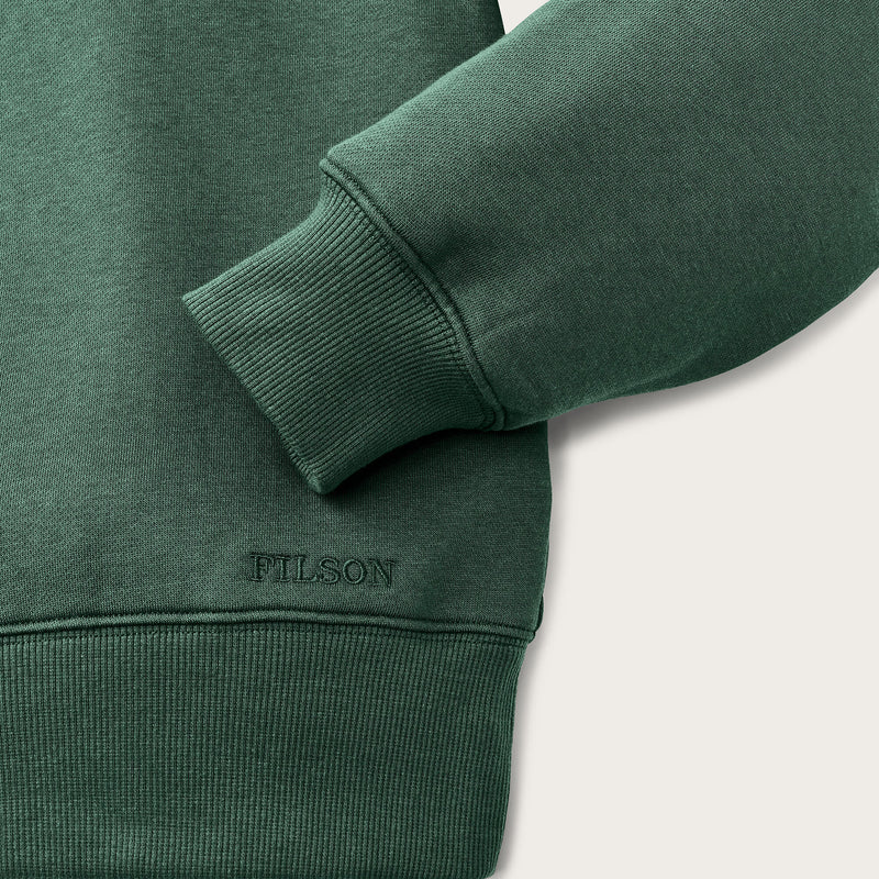 Northwest crewneck sweatshirt di Filson | Granite green (Green)