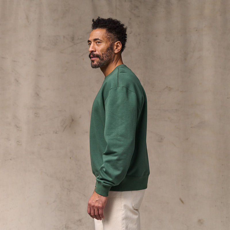 Northwest crewneck sweatshirt di Filson | Granite green (Green)