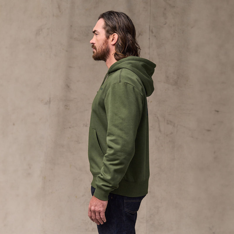 Scenic graphic hoodie von Filson | Surplus green (Green)