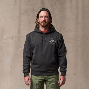 Trout graphic hoodie von Filson | Faded black (Black)