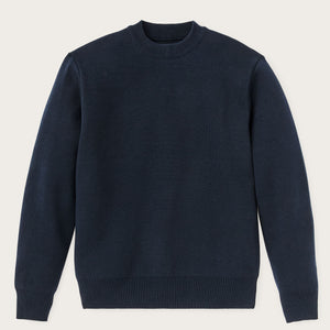 Cotton crewneck guide sweater di Filson | Dark navy (Blue)