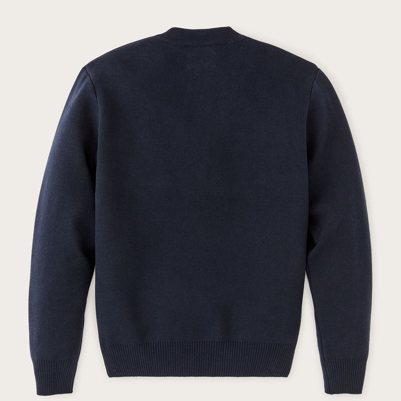 Cotton crewneck guide sweater di Filson | Dark navy (Blue)