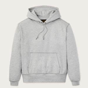 14-oz. heritage fleece hoodie by Filson | Gray heather (Gray)